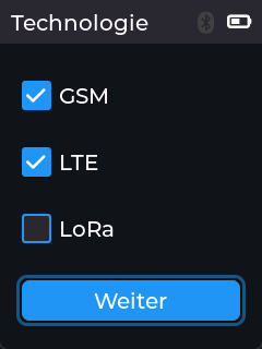 Technologieauswahl